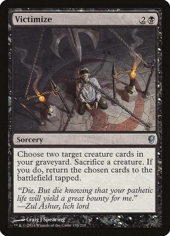 Magic: The Gathering MTG Single Victimize [Conspiracy]