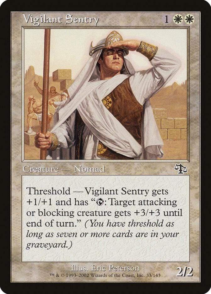 Magic: The Gathering MTG Single Vigilant Sentry [Judgment]