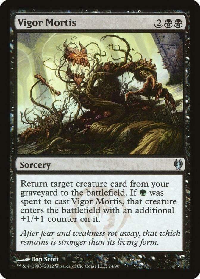 Magic: The Gathering MTG Single Vigor Mortis [Duel Decks: Izzet vs. Golgari]