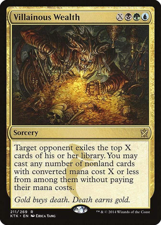 Magic: The Gathering MTG Single Villainous Wealth [Khans of Tarkir]