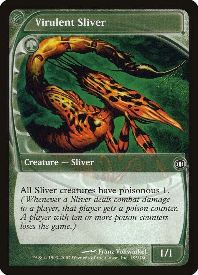Magic: The Gathering MTG Single Virulent Sliver [Future Sight]