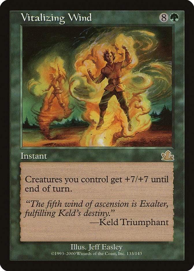 Magic: The Gathering MTG Single Vitalizing Wind [Prophecy]