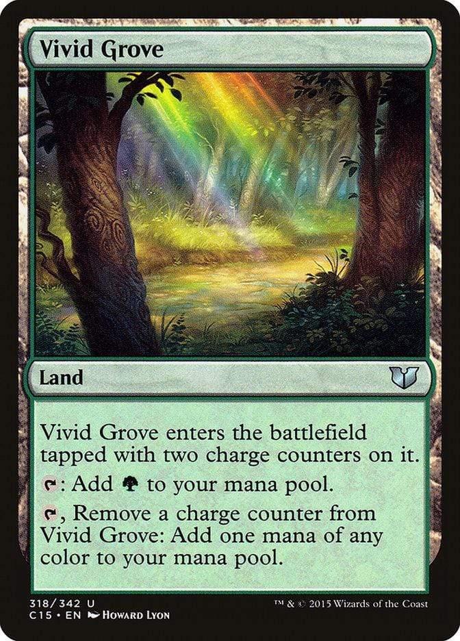 Magic: The Gathering MTG Single Vivid Grove [Commander 2015]