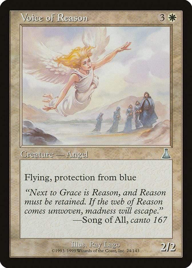 Magic: The Gathering MTG Single Voice of Reason [Urza's Destiny]