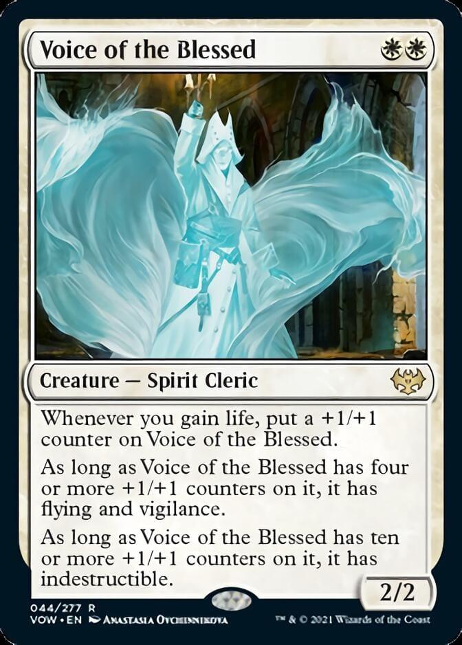 Magic: The Gathering MTG Single Voice of the Blessed [Innistrad: Crimson Vow]