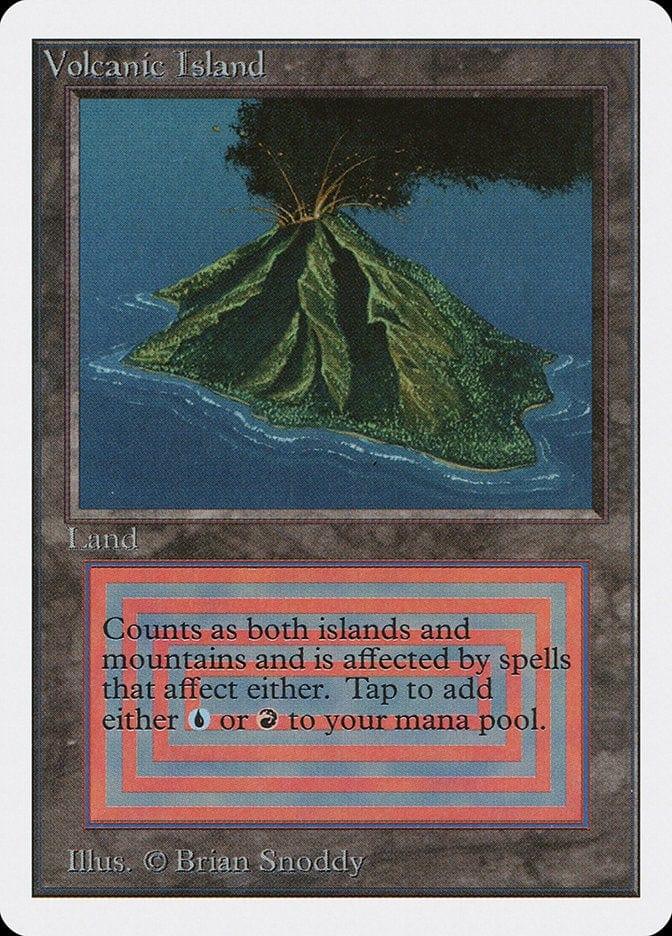 Magic: The Gathering MTG Single Volcanic Island [Unlimited Edition]