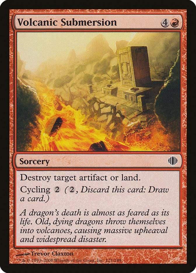 Magic: The Gathering MTG Single Volcanic Submersion [Shards of Alara]