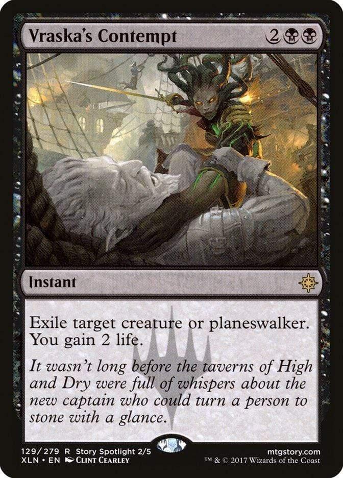 Magic: The Gathering MTG Single Vraska's Contempt [Ixalan]