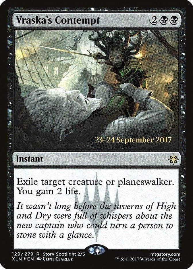 Magic: The Gathering MTG Single Vraska's Contempt  [Ixalan Prerelease Promos]