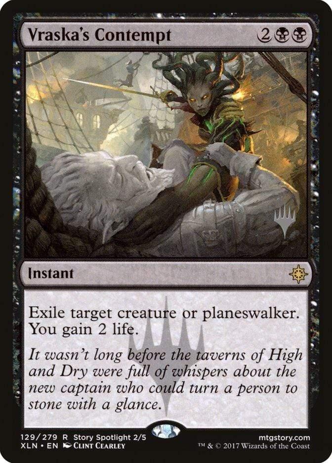 Magic: The Gathering MTG Single Vraska's Contempt (Promo Pack) [Ixalan Promos]