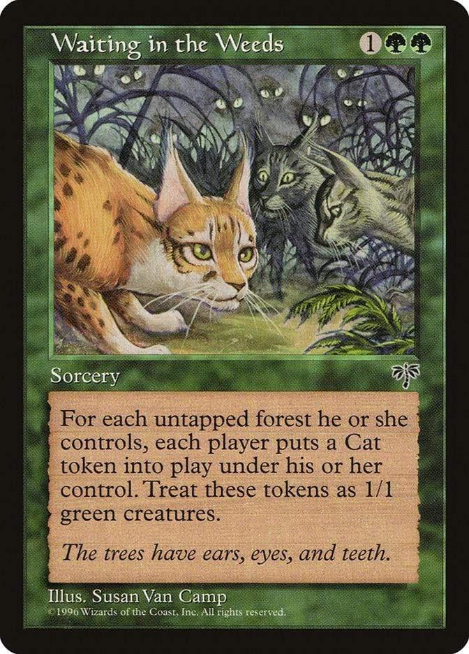 Magic: The Gathering MTG Single Waiting in the Weeds [Mirage]