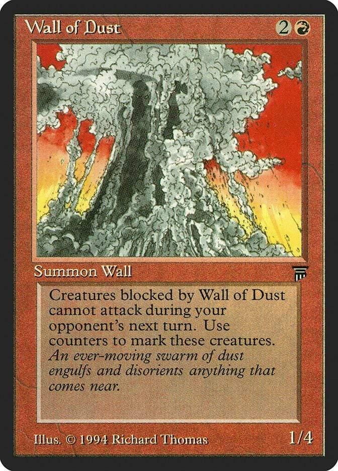Magic: The Gathering MTG Single Wall of Dust [Legends]