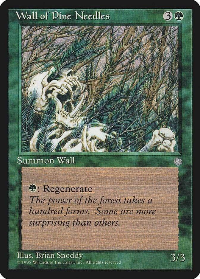 Magic: The Gathering MTG Single Wall of Pine Needles [Ice Age]