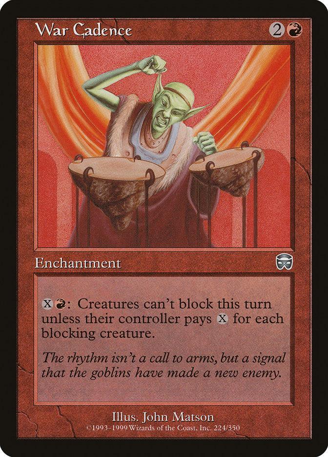 Magic: The Gathering MTG Single War Cadence [Mercadian Masques]