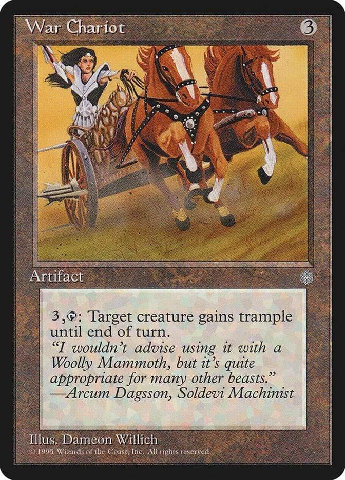Magic: The Gathering MTG Single War Chariot [Ice Age]