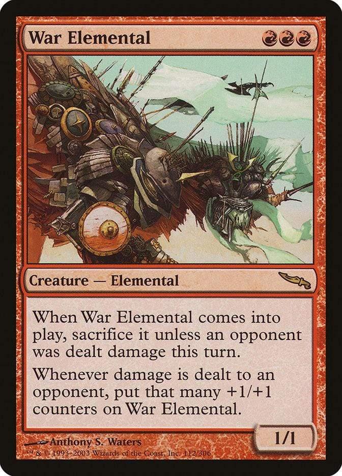 Magic: The Gathering MTG Single War Elemental [Mirrodin]
