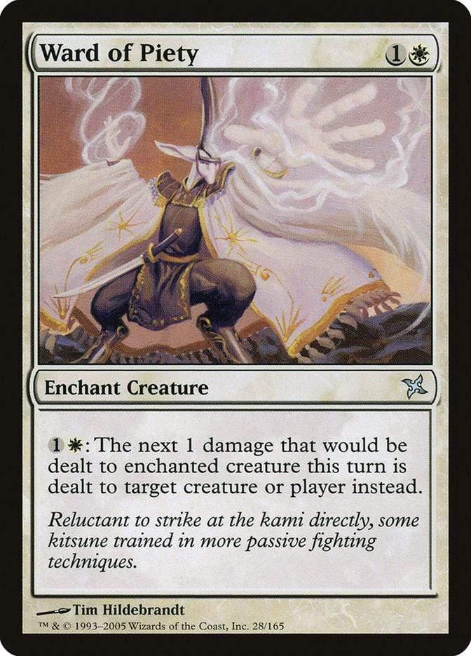 Magic: The Gathering MTG Single Ward of Piety [Betrayers of Kamigawa]