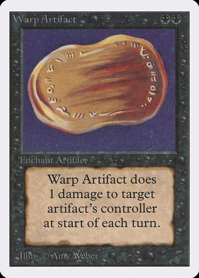 Magic: The Gathering MTG Single Warp Artifact [Unlimited Edition]
