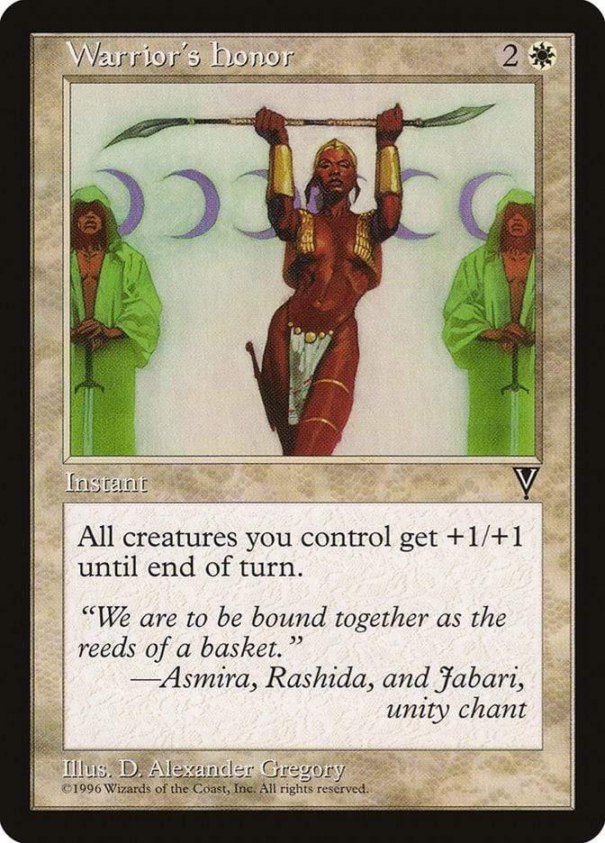 Magic: The Gathering MTG Single Warrior's Honor [Visions]