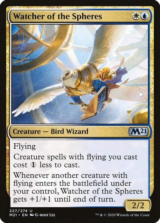 Magic: The Gathering MTG Single Watcher of the Spheres [Core Set 2021]