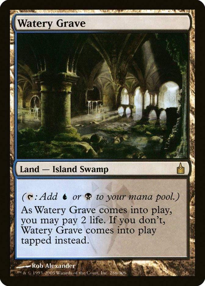 Magic: The Gathering MTG Single Watery Grave [Ravnica: City of Guilds]
