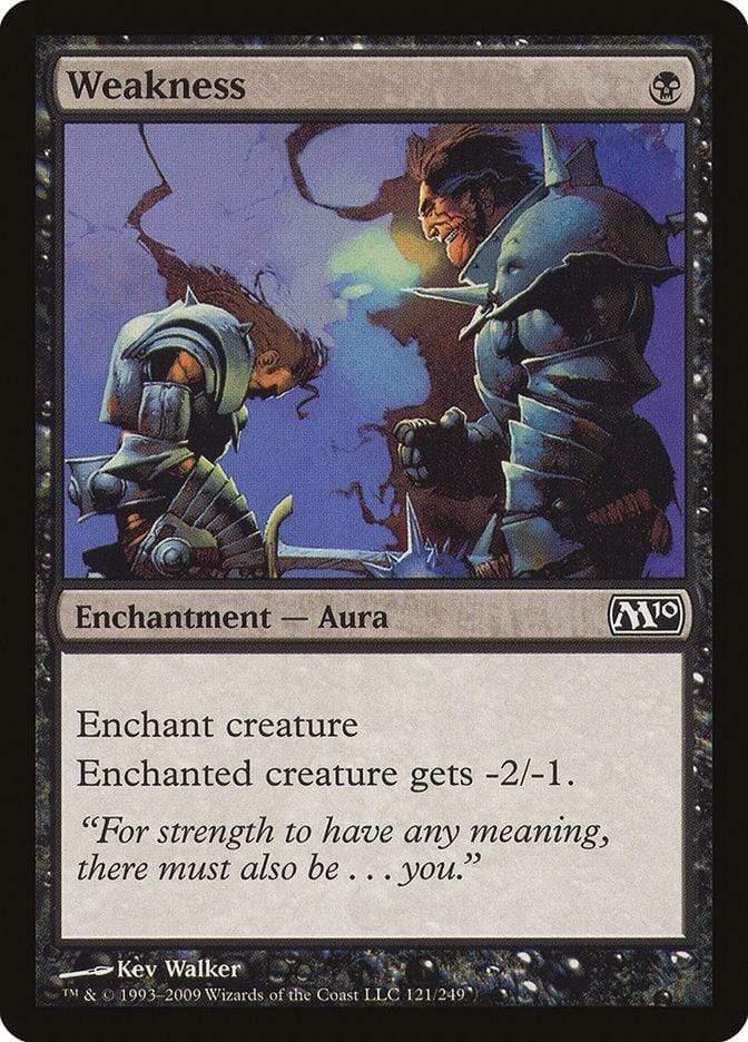 Magic: The Gathering MTG Single Weakness [Magic 2010]