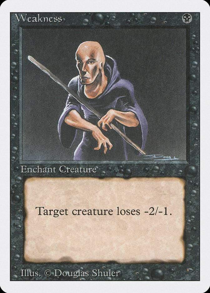 Magic: The Gathering MTG Single Weakness [Revised Edition]