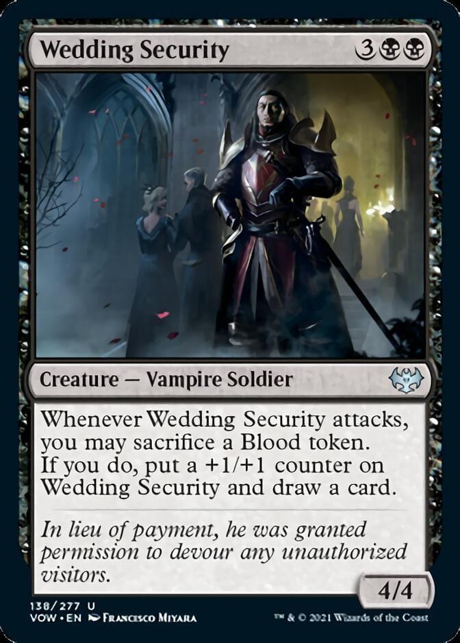 Magic: The Gathering MTG Single Wedding Security [Innistrad: Crimson Vow]
