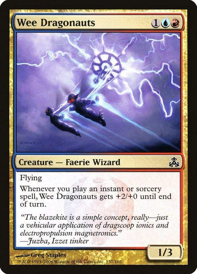 Magic: The Gathering MTG Single Wee Dragonauts [Guildpact]