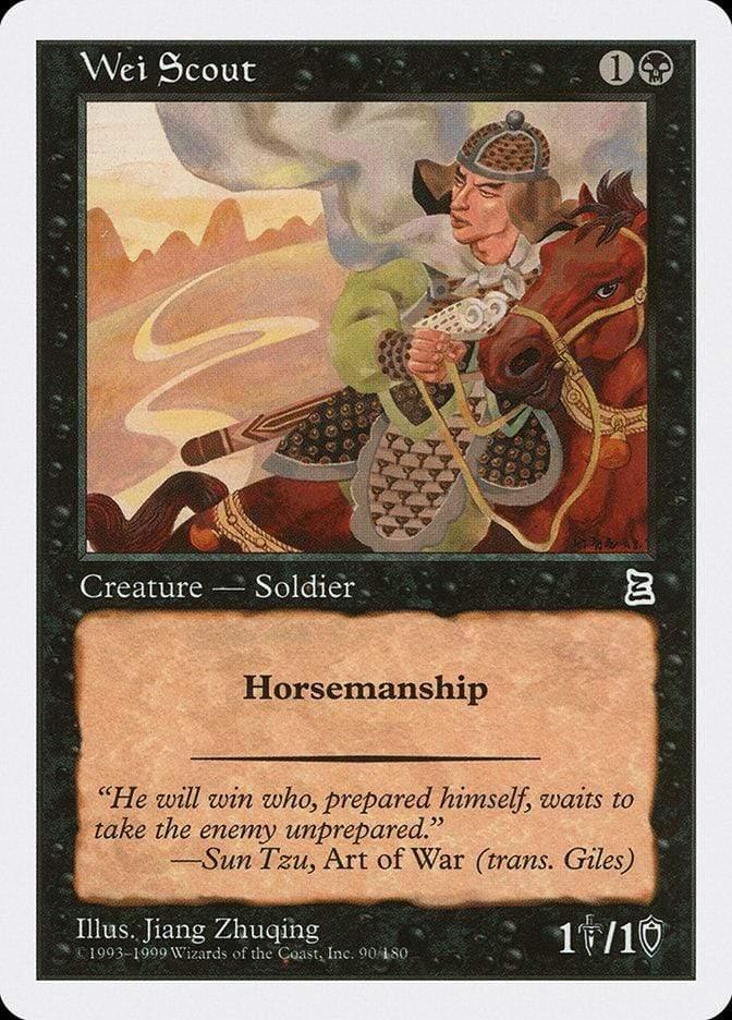 Magic: The Gathering MTG Single Wei Scout [Portal Three Kingdoms]