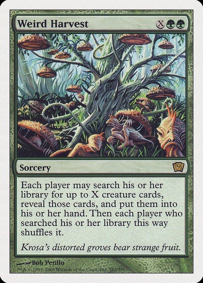 Magic: The Gathering MTG Single Weird Harvest [Ninth Edition]