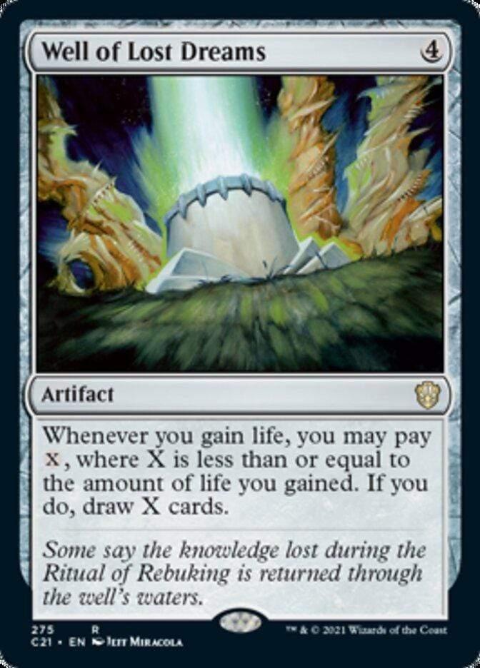 Magic: The Gathering MTG Single Well of Lost Dreams [Commander 2021]
