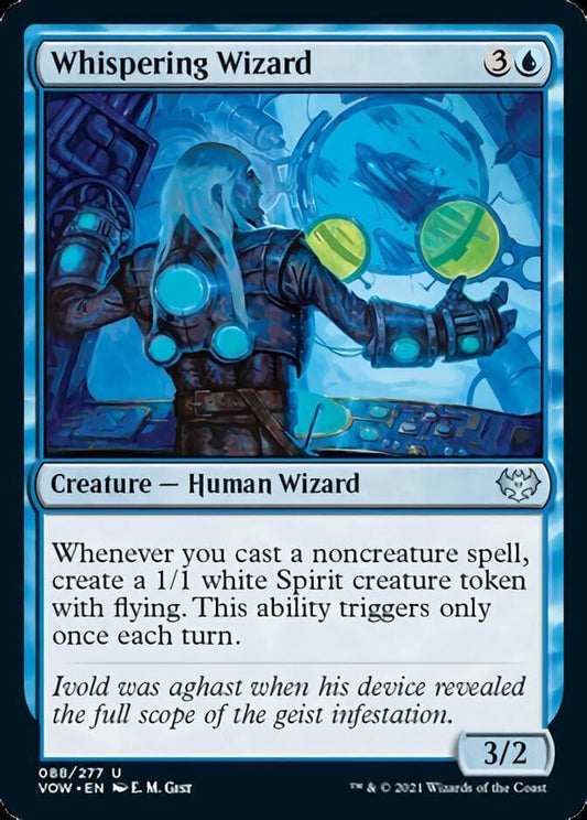 Magic: The Gathering MTG Single Whispering Wizard [Innistrad: Crimson Vow]