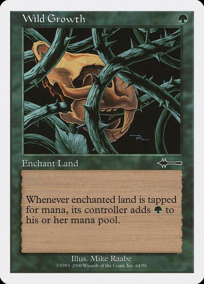 Magic: The Gathering MTG Single Wild Growth [Beatdown Box Set]