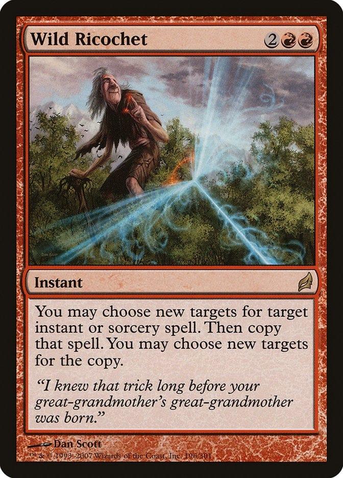 Magic: The Gathering MTG Single Wild Ricochet [Lorwyn]