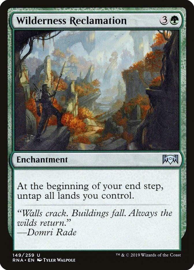 Magic: The Gathering MTG Single Wilderness Reclamation [Ravnica Allegiance]