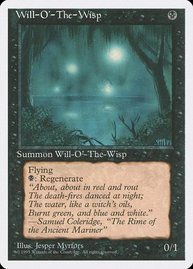 Magic: The Gathering MTG Single Will-o'-the-Wisp [Fourth Edition]