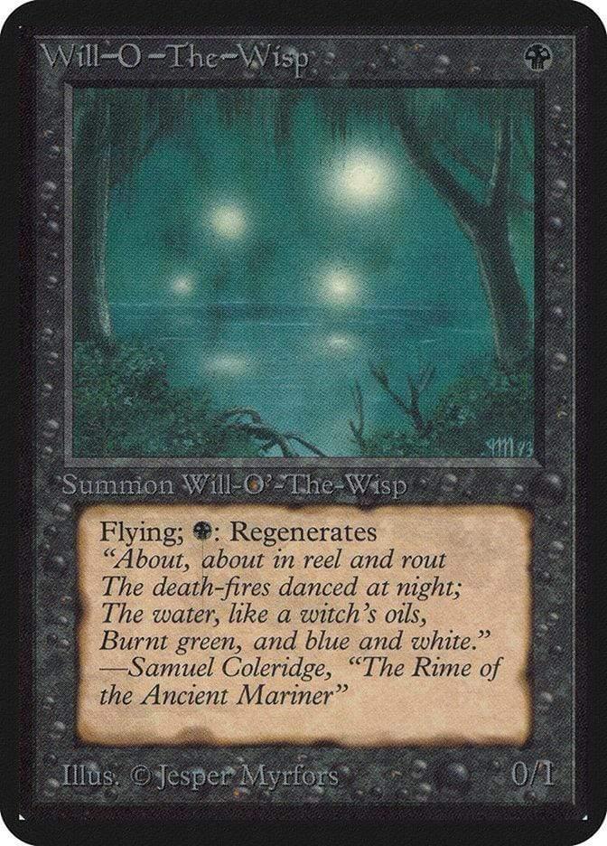 Magic: The Gathering MTG Single Will-o'-the-Wisp [Limited Edition Alpha]