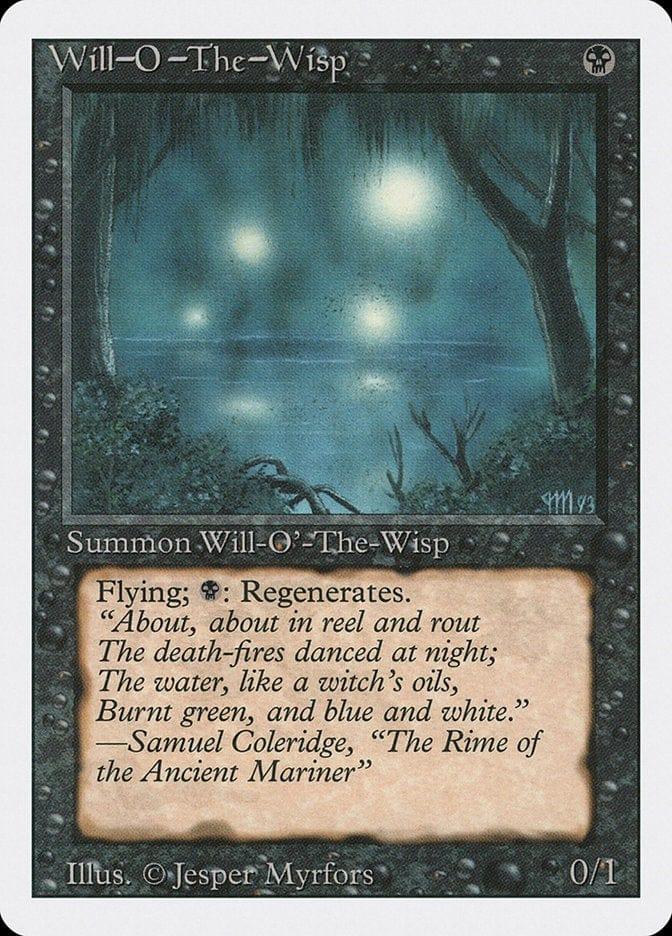 Magic: The Gathering MTG Single Will-o'-the-Wisp [Revised Edition]