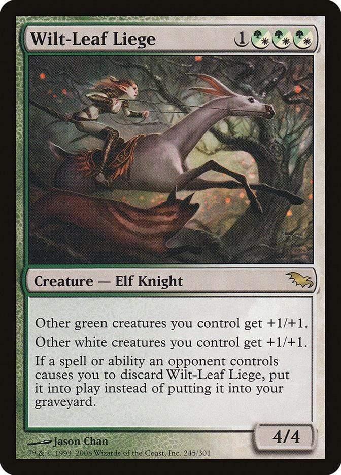 Magic: The Gathering MTG Single Wilt-Leaf Liege [Shadowmoor]