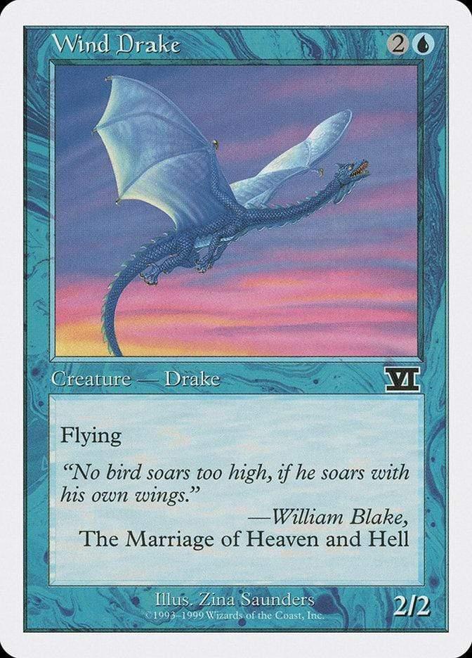 Magic: The Gathering MTG Single Wind Drake [Battle Royale Box Set]