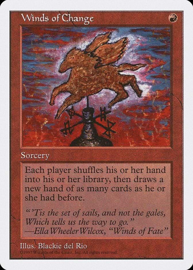 Magic: The Gathering MTG Single Winds of Change [Fifth Edition]