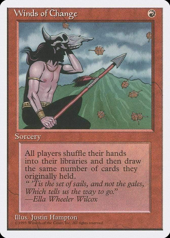Magic: The Gathering MTG Single Winds of Change [Fourth Edition]