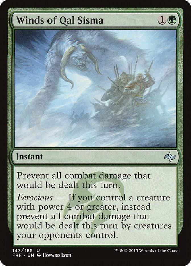 Magic: The Gathering MTG Single Winds of Qal Sisma [Fate Reforged]