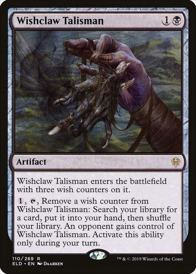 Magic: The Gathering MTG Single Wishclaw Talisman [Throne of Eldraine]