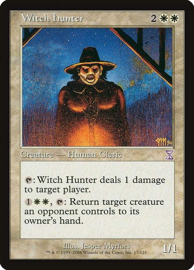 Magic: The Gathering MTG Single Witch Hunter [Time Spiral Timeshifted]