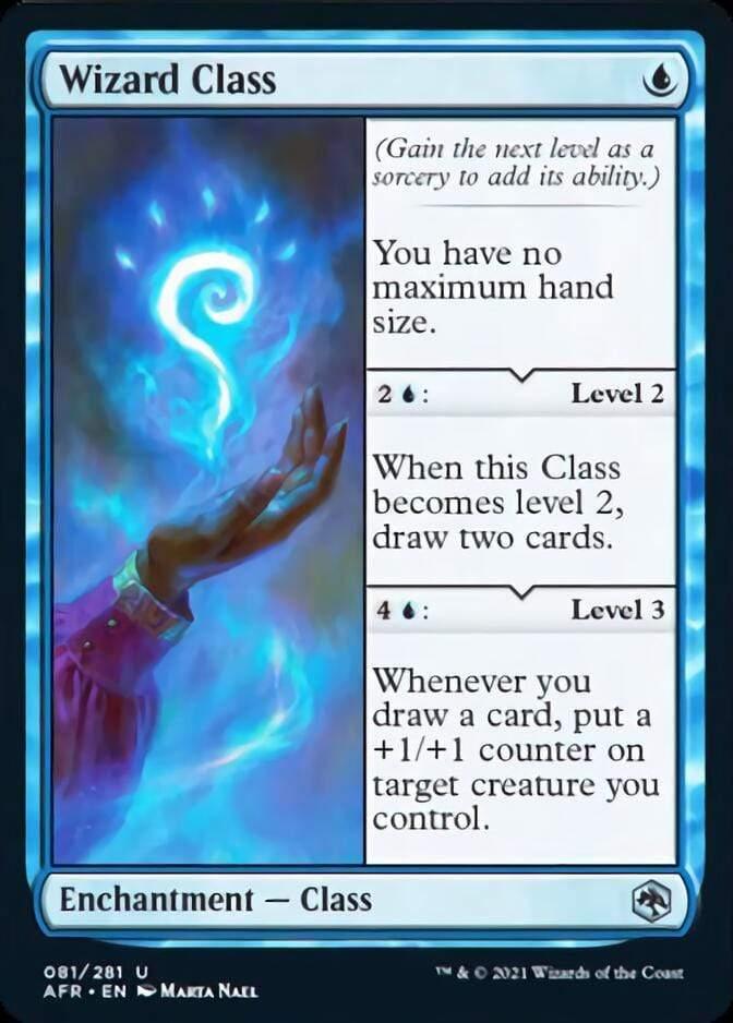 Magic: The Gathering MTG Single Wizard Class [Dungeons & Dragons: Adventures in the Forgotten Realms]