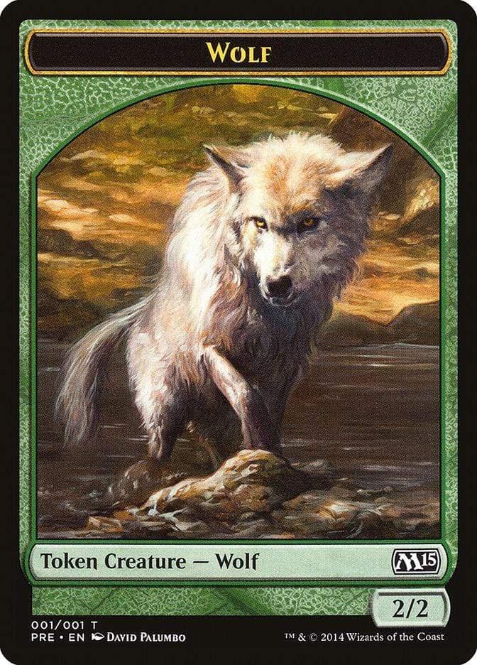 Magic: The Gathering MTG Single Wolf [M15 Prerelease Challenge]