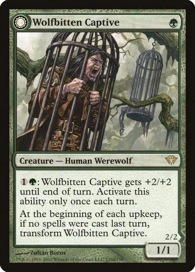 Magic: The Gathering MTG Single Wolfbitten Captive // Krallenhorde Killer [Dark Ascension]