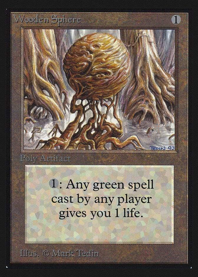 Magic: The Gathering MTG Single Wooden Sphere [International Collectors’ Edition]